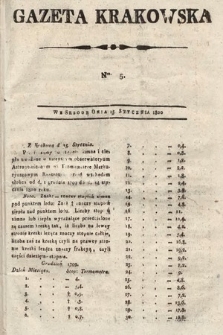 Gazeta Krakowska. 1800, nr 5