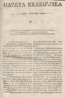 Gazeta Krakowska. 1800, nr 7