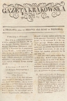 Gazeta Krakowska. 1826, nr 69