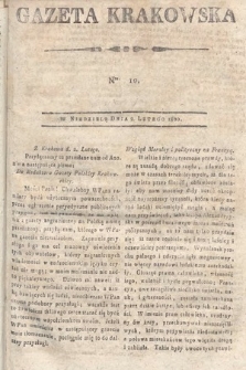 Gazeta Krakowska. 1800, nr 10