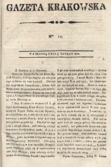 Gazeta Krakowska. 1800, nr 11