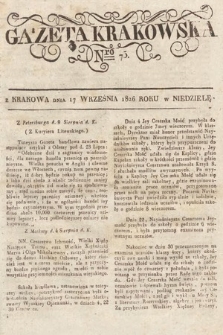 Gazeta Krakowska. 1826, nr 75