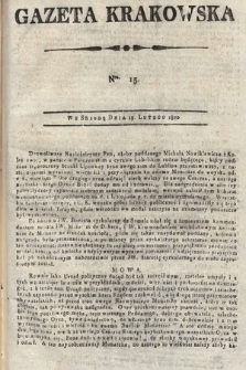 Gazeta Krakowska. 1800, nr 15
