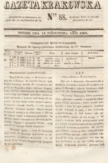 Gazeta Krakowska. 1830, nr 88