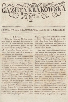 Gazeta Krakowska. 1826, nr 81