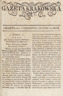 Gazeta Krakowska. 1826, nr 82