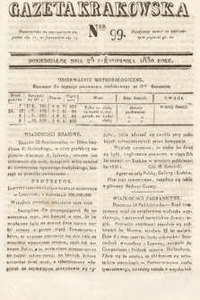 Gazeta Krakowska. 1830, nr 99