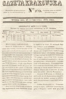 Gazeta Krakowska. 1830, nr 100