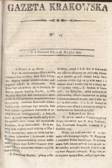 Gazeta Krakowska. 1800, nr 25