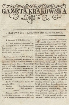 Gazeta Krakowska. 1826, nr 88