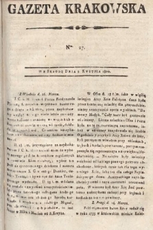 Gazeta Krakowska. 1800, nr 27