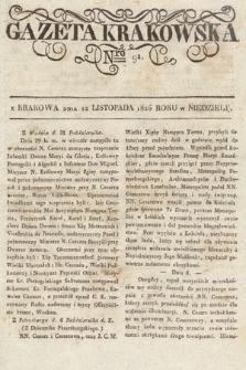 Gazeta Krakowska. 1826, nr 91