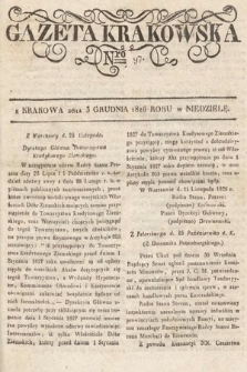 Gazeta Krakowska. 1826, nr 97