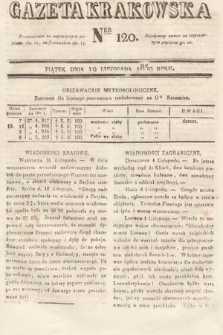 Gazeta Krakowska. 1830, nr 120