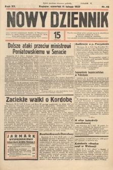 Nowy Dziennik. 1937, nr 42