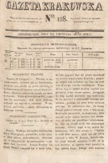 Gazeta Krakowska. 1830, nr 128