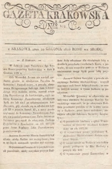 Gazeta Krakowska. 1826, nr 102