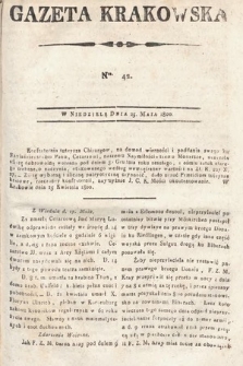 Gazeta Krakowska. 1800, nr 42