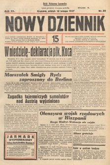 Nowy Dziennik. 1937, nr 50