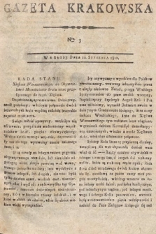Gazeta Krakowska. 1810, nr 3