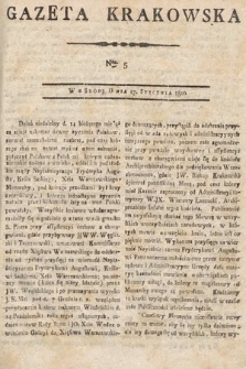 Gazeta Krakowska. 1810, nr 5