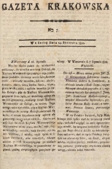 Gazeta Krakowska. 1810, nr 7