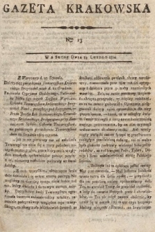 Gazeta Krakowska. 1810, nr 13