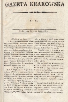 Gazeta Krakowska. 1800, nr 61