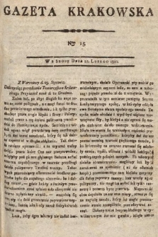 Gazeta Krakowska. 1810, nr 15