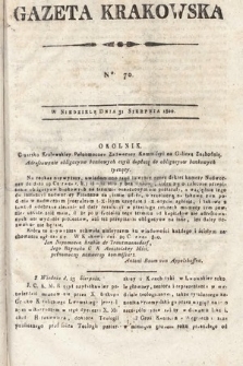 Gazeta Krakowska. 1800, nr 70