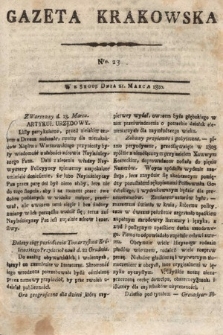 Gazeta Krakowska. 1810, nr 23