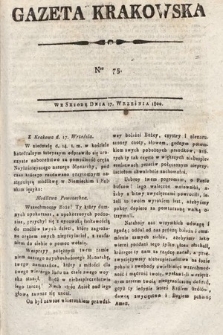 Gazeta Krakowska. 1800, nr 75