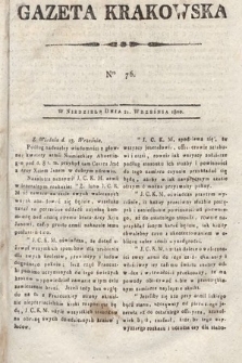 Gazeta Krakowska. 1800, nr 76