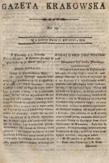 Gazeta Krakowska. 1810, nr 29