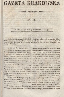 Gazeta Krakowska. 1800, nr 83