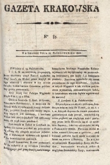 Gazeta Krakowska. 1800, nr 85
