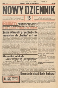 Nowy Dziennik. 1937, nr 83