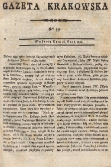 Gazeta Krakowska. 1810, nr 39