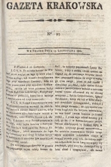 Gazeta Krakowska. 1800, nr 93