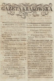 Gazeta Krakowska. 1829, nr 9