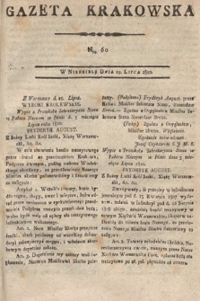 Gazeta Krakowska. 1810, nr 60