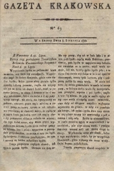 Gazeta Krakowska. 1810, nr 63