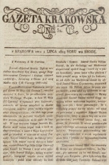 Gazeta Krakowska. 1829, nr 52