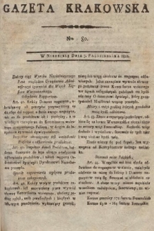 Gazeta Krakowska. 1810, nr 80