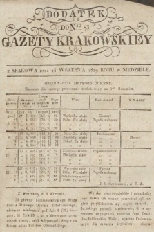 Gazeta Krakowska. 1829, nr 73