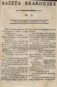 Gazeta Krakowska. 1810, nr 85