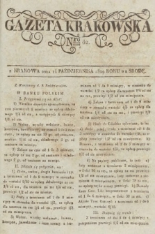 Gazeta Krakowska. 1829, nr 82