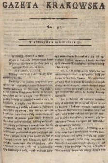 Gazeta Krakowska. 1810, nr 91