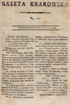 Gazeta Krakowska. 1810, nr 92