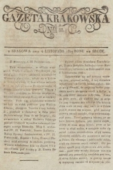 Gazeta Krakowska. 1829, nr 88